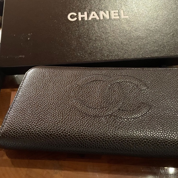 Chanel Wallet Caviar leather - Picture 2 of 13